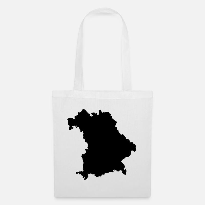 Bayern - Stoffbeutel - Weiß