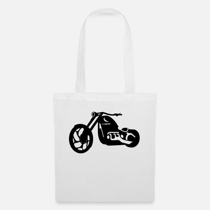 chopper - Stoffbeutel - Weiß