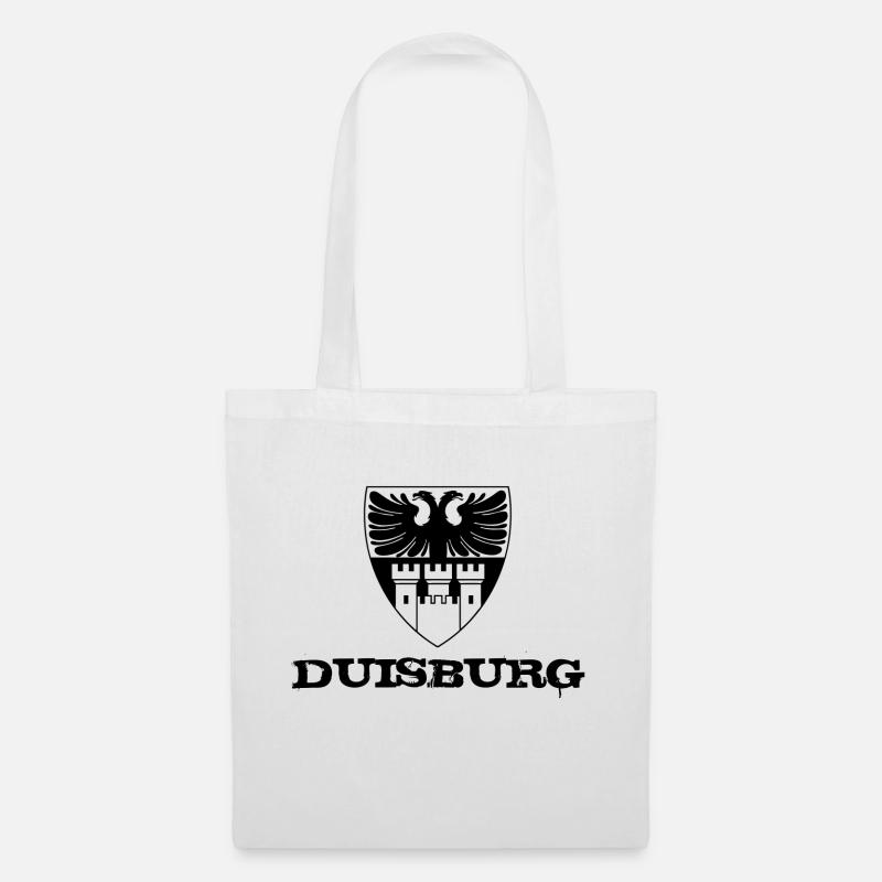 Duisburg - Stoffbeutel - Weiß
