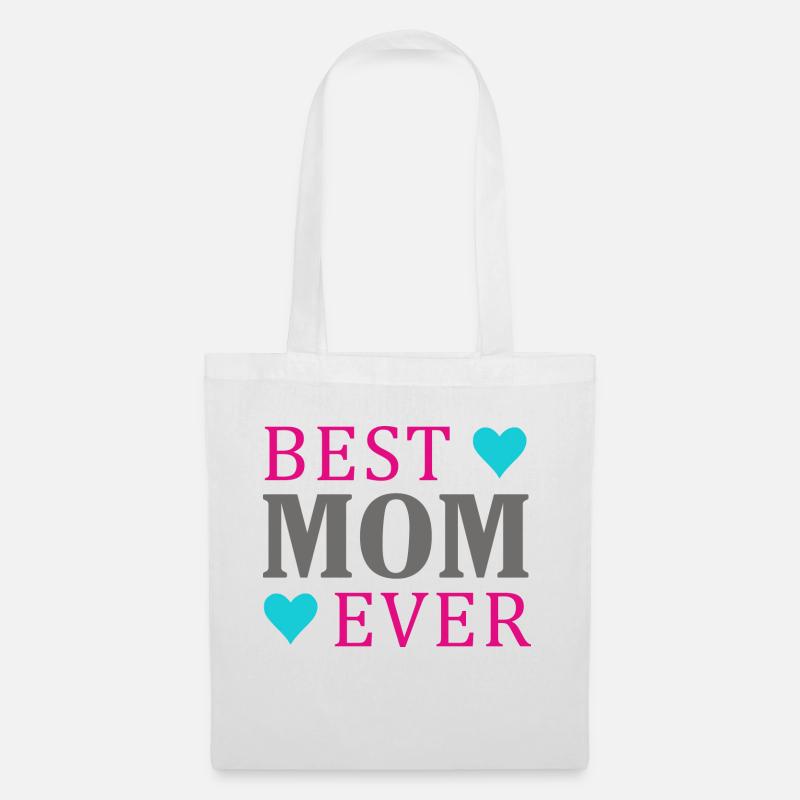 Beste Mama - Stoffbeutel - Weiß