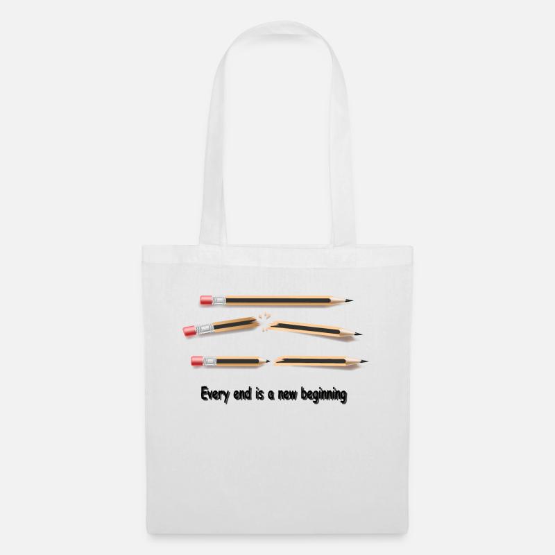 End and beginning - Tote Bag - white
