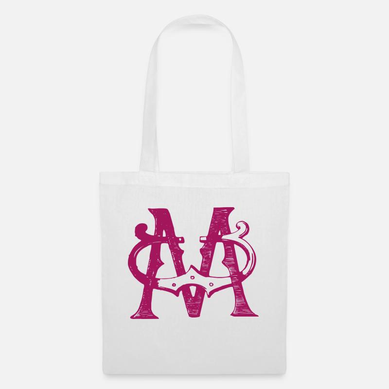 M - Tote Bag - white