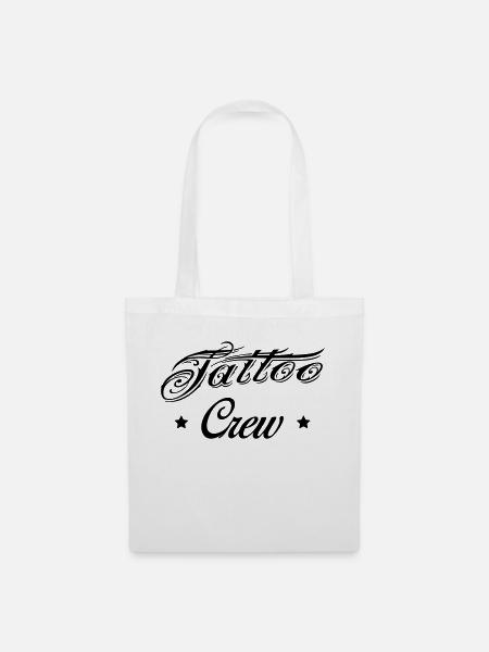 Tattoo Crew - Stoffbeutel - Weiß