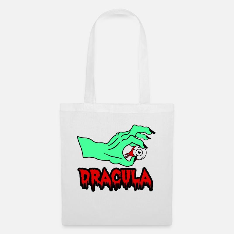 Dracula - Stoffbeutel - Weiß