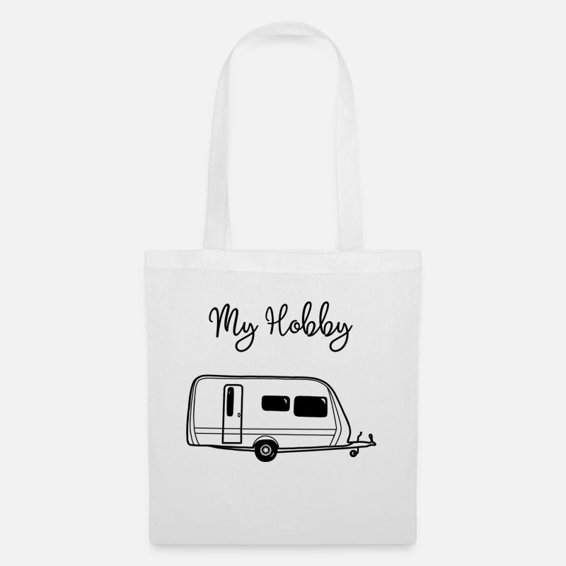 Mon passe-temps - Sac en tissu - blanc