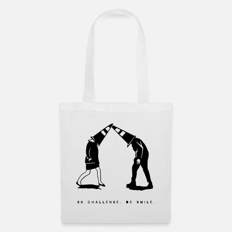 stay silly | cos why not - Tote Bag - white