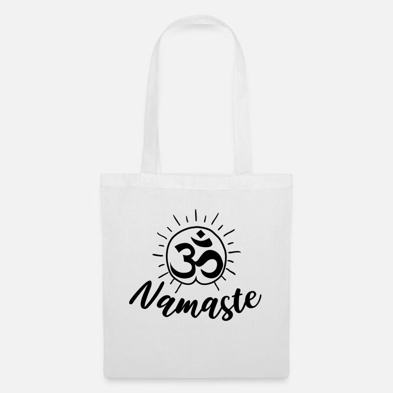 Namaste 01 - Tote Bag - white