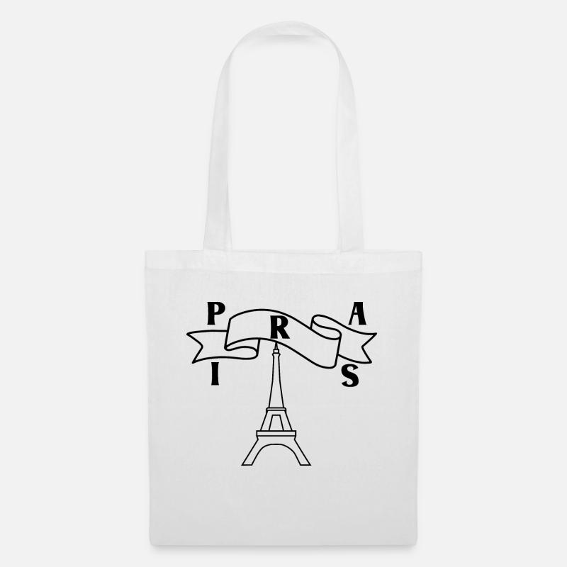 PARIS - Tote Bag - white