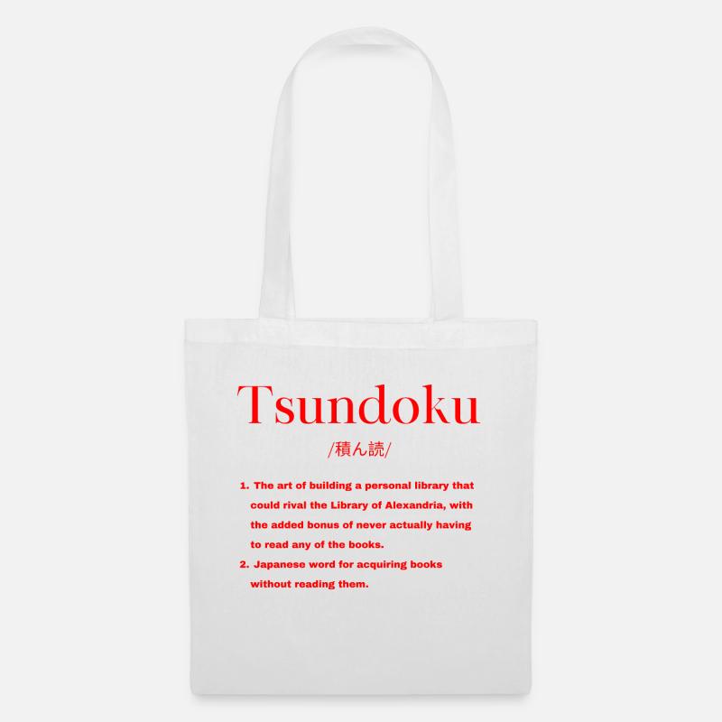 Japanisch - Stoffbeutel - Weiß