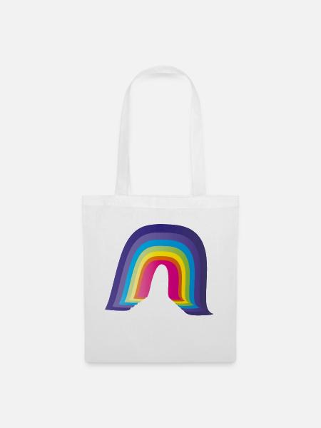rainbow sweet - Stoffbeutel - Weiß