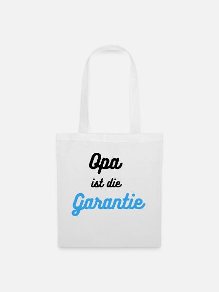 Ich bin die Garantie - Stoffbeutel - Weiß