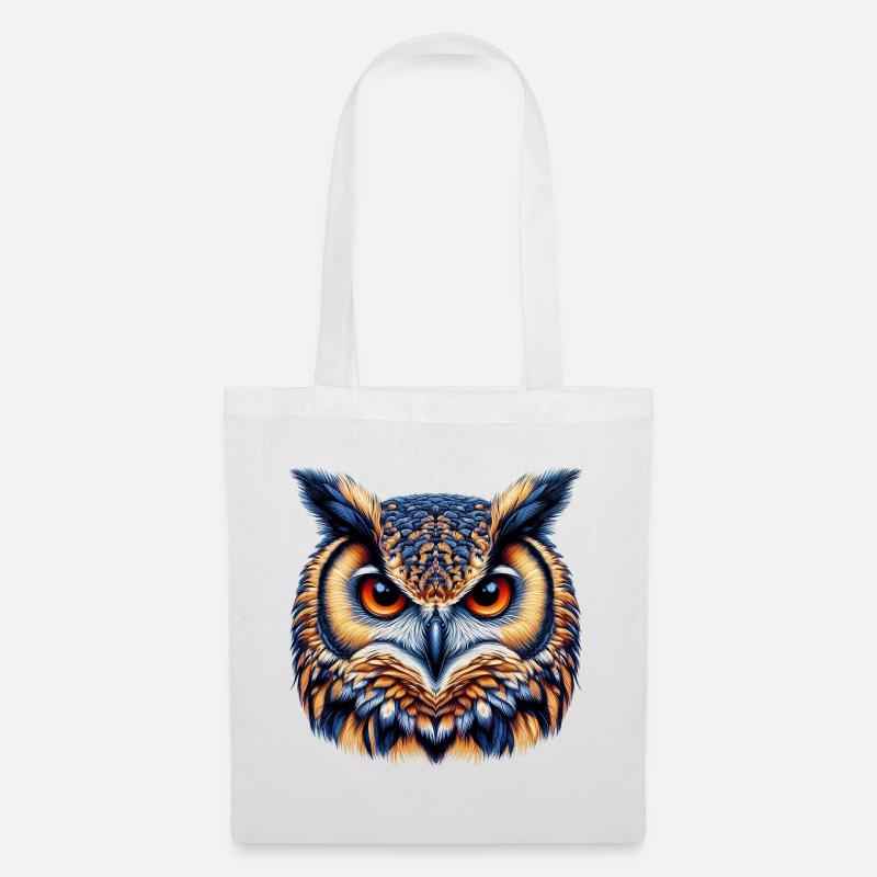 Owl - Tote Bag - white