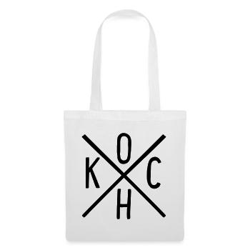 Koch - Stoffbeutel - Weiß - Vorne