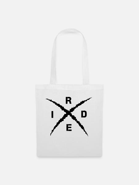 Ride - Stoffbeutel - Weiß