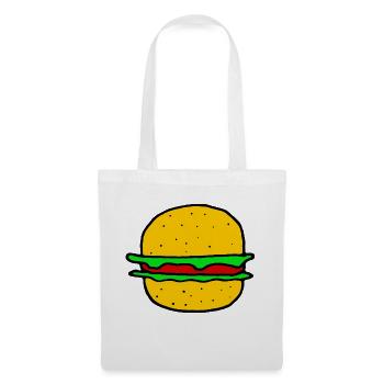Great hamburger - Tote Bag - white - Front