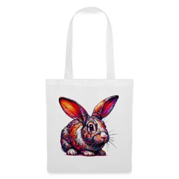 Rabbit - Tote Bag - white - Front