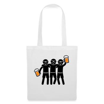 Party Team Beer Group - Tote Bag - white - Front