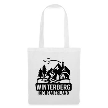 winterberg hochsauerland - Stoffbeutel - Weiß - Vorne