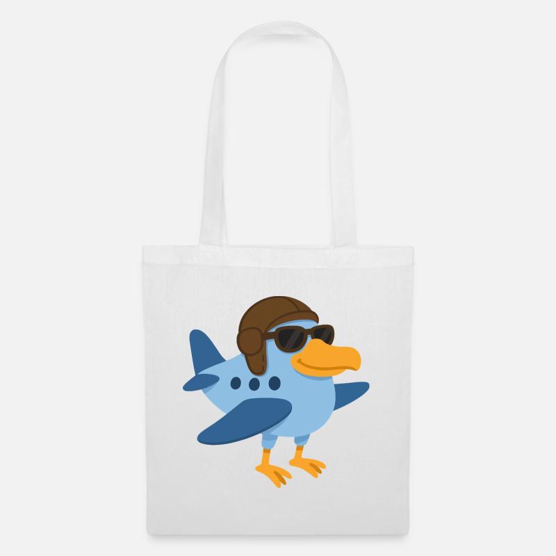 A super bird plane - Tote Bag - white