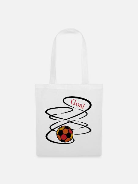 Football Goal Goal - Tote Bag - white