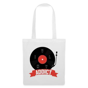 Vinyl - Tote Bag - white - Front