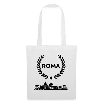Roma - Stoffbeutel - Weiß - Vorne