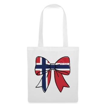 Norwegischer Bogen - Stoffbeutel - Weiß - Vorne