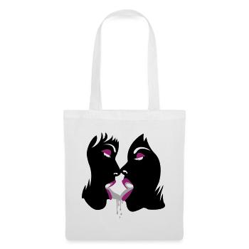 fluffy girls - Stoffbeutel - Weiß - Vorne