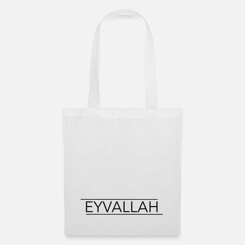 "Eyvallah" #türkisch #Danke - Stoffbeutel - Weiß