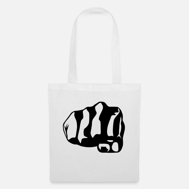 Fist - Tote Bag - white