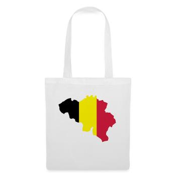 Belgien - Stoffbeutel - Weiß - Vorne