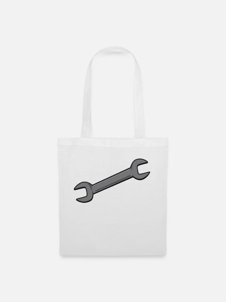 wrench - Stoffbeutel - Weiß