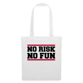 no_risk_no_fun_ay2 - Stoffbeutel - Weiß - Vorne