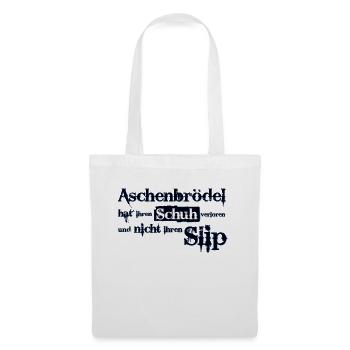 Aschenbrödel hat ihren Schuh verloren - Tote Bag - white - Front