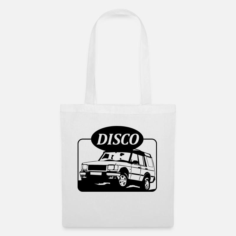 Landie Disco - Autonaut.com - Tote Bag - white