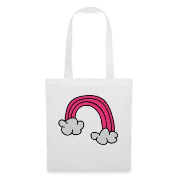 Kinderzeichnungen: Regenbogen - Tote Bag - white - Front