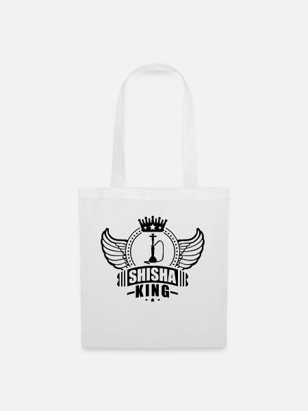 shisha_king_hy1 - Stoffbeutel - Weiß