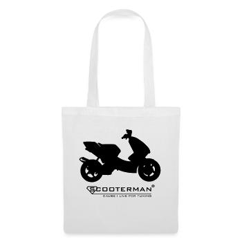 Scooter Tuning | You are Scooterman - Stoffbeutel - Weiß - Vorne