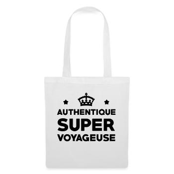 Touriste / Tourisme / Voyage / Vacances / Soleil - Sac en tissu - blanc - Devant