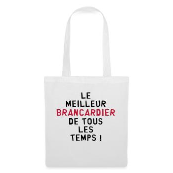 Brancardier / Ambulancier / Ambulance / Hôpital - Sac en tissu - blanc - Devant