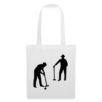 croquet - Tote Bag - white - Front