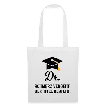 dr - Stoffbeutel - Weiß - Vorne
