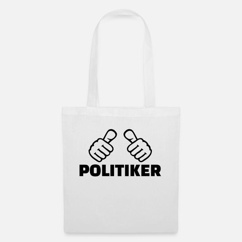 Politiker - Stoffbeutel - Weiß