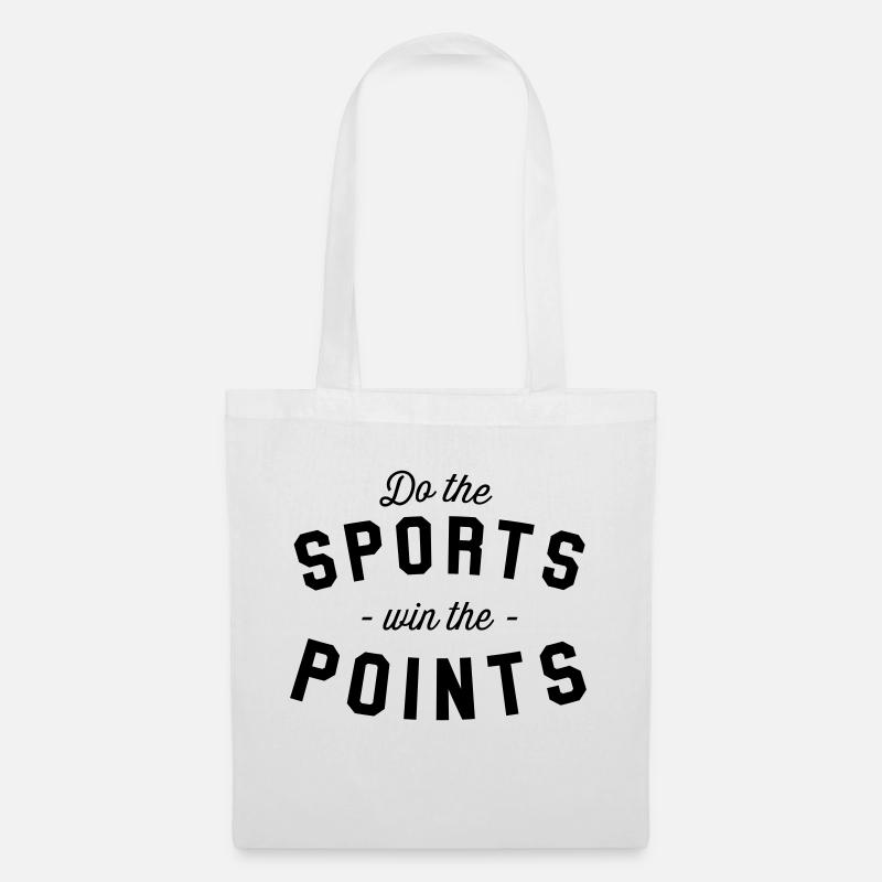 Do The Sports Win The Points - Tote Bag - white