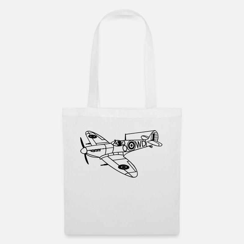 Spitfire - Tote Bag - white