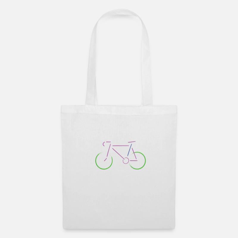 Bicyclepaint - Stoffbeutel - Weiß