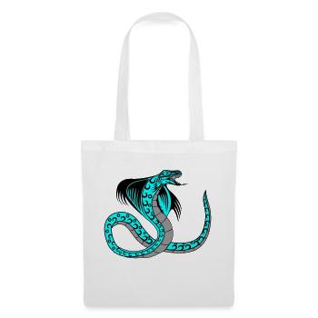 snake 02 - Stoffbeutel - Weiß - Vorne