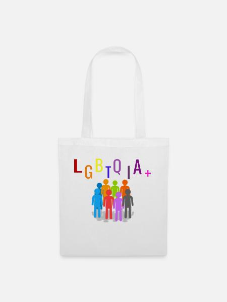 LGBTQIA+ - Stoffbeutel - Weiß