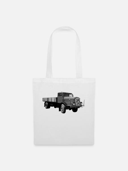 H6 Lkw IFA Werdau DDR Oldtimer Ostalgie - Stoffbeutel - Weiß
