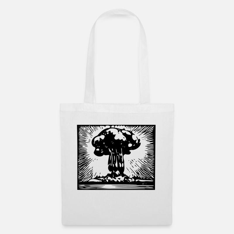 Bombe atomique - Sac en tissu - blanc
